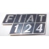 SIGLA SCRITTA FIAT 124 