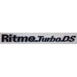 SIGLA SCRITTA RITMO TURBO DS