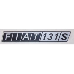SIGLA SCRITTA FIAT 131 S