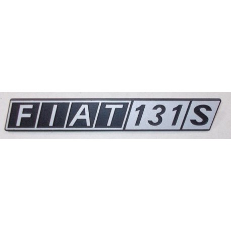 SIGLA SCRITTA FIAT 131 S