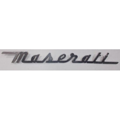 SIGLA SCRITTA MASERATI