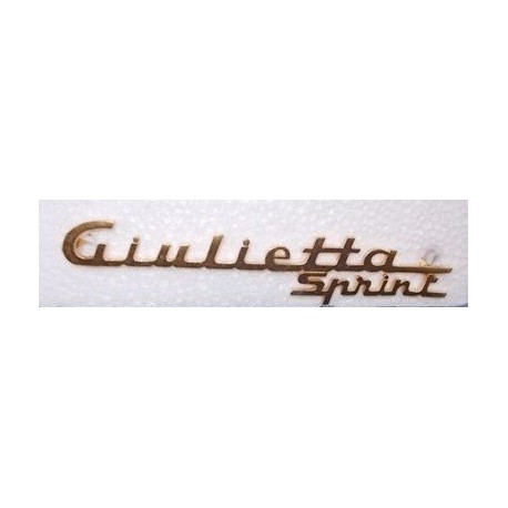 SCRITTA GULIETTA SPRINT