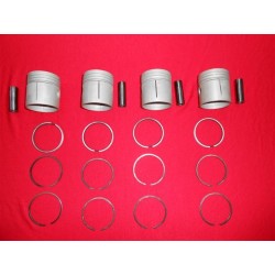 SERIE PISTONI FIAT 500 C TOPOLINO...BELVEDERE DIAMETRO 52...52.2..52.4.52.6.52.8.