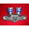COLLETTORE MONOCONDOTTO CON SUPPORTI GOMMA PER CARBURATORE  ALFA PER FIAT 126