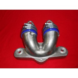 COLLETTORE MONOCONDOTTO CON SUPPORTI GOMMA PER CARBURATORE  ALFA PER FIAT 126