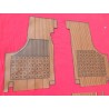 SERIE TAPETI MARRONNE FIAT 126  N.B. GOMMA ALTA QUALITA