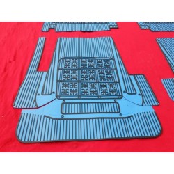 SERIE TAPPETI CELESTE FIAT 126  N.B. GOMMA ALTA QUALITA