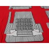 SERIE TAPPETI FIAT 126 GRIGI N.B. GOMMA ALTA QUALITA