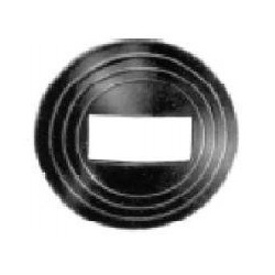 NUT FOR HANDLE BLACK PLASTIC DOOR OPENER