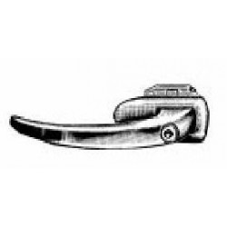 HANDLES 500 D/N-Giardiniera WITHOUT A KEY WITH SPOUT CHROME STEEL