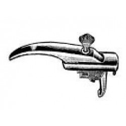 500 D/N-GIARDINIERA REAR HANDLES WITH KEY WITHOUT SPOUT CHROME STEEL