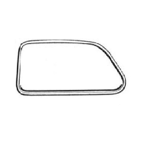 Fiat 500 850 PAIR GLASS SCRAPER INNER+OUTER FOR A DOOR