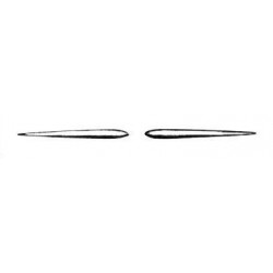 PAIR OF BAFF TO FRIEZE FRONT FIAT 500 D / N