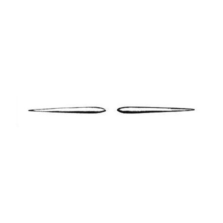 PAIR OF BAFF TO FRIEZE FRONT FIAT 500 D / N