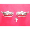 PAIR OF DOOR HANDLES WITH Equal keys ALFA GIULIA GT JUNIOR 