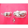 PAIR OF DOOR HANDLES WITH Equal keys ALFA GIULIA GT JUNIOR 