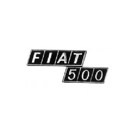 SIGLA POSTERIORE FIAT 500 F/R PLASTICA