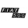 SIGLA POSTERIORE FIAT 500 F/R PLASTICA