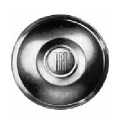 COPPA RUOTA ACCIAIO INOX FIAT 600 D / 600 2 SERIE