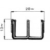 CANALINO SCORRIVETRO DOPPI 13X20 NON ARMATO ROTOLO DA 25m