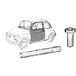 KIT 4 BOCCOLE E 2 PERNI MONTAGGIO PORTE FIAT 500