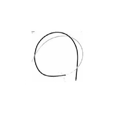 AIR CABLE TO CARB FIAT 500R/126