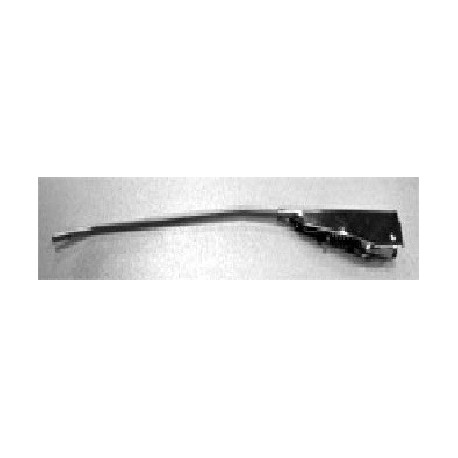BRACCETTO TERGICRISTALLO CROMATO FIAT 500 F 1 SERIE 500 D / 600 D / 1100 D (ATTACCO PICCOLO) BRACCETTO TERGICRISTALLO CROMATO FIAT 500 F 1 SERIE 500 D / 600 D / 1100 D (ATTACCO PICCOLO)