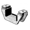 SUPPORTO MOLLA BALESTRA SOSP.ANTERIORI 500N D/F/L/G