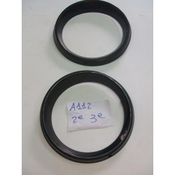 Cornici faro plastica nera Autobianchi A112