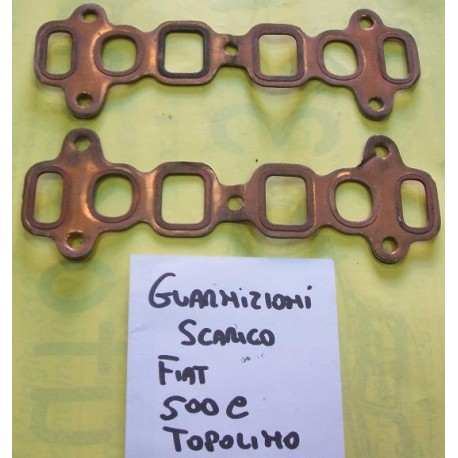 GUARNIZIONE SCARICO FIAT 500 C TOPOLINO