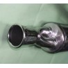 MARMITTA INOX  CON TERMINALE 2 IN 1 