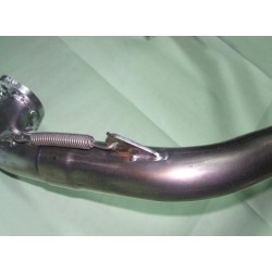 MARMITTA INOX  CON TERMINALE 2 IN 1 