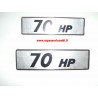 SIGLA " 70 HP " AUTOCIANCHI A112