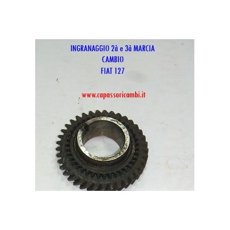 ingranaggio 2à 3à marcia cambio Fiat 127