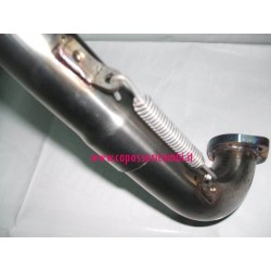 MARMITTA ACCIAIO INOX SCARICO CONO