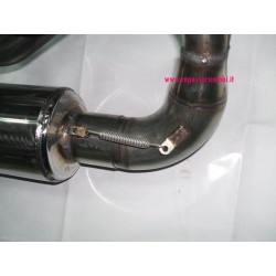 MARMITTA ACCIAIO INOX SCARICO CONO