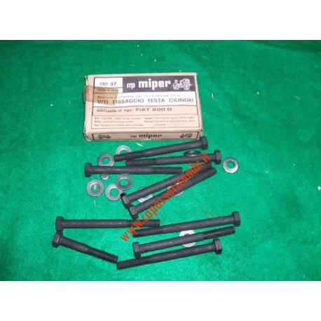 kit bulloni testata Fiat 600