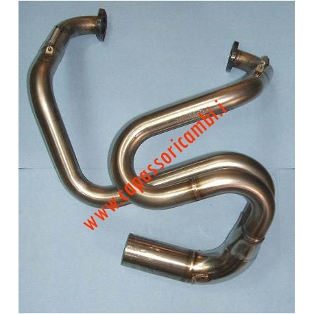 tubo collettore marmitta acciaio fiat 500 126