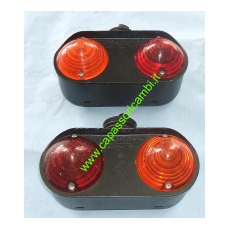 coppia fanali posteriore FIAT 1100 CASSONATO