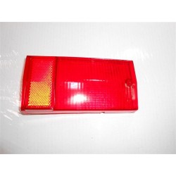 PLASTICA CENTRALE ROSSA  POSTERIORE FIAT 124 SPYDER DESTRA E SINISTRA