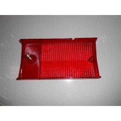 PLASTICA CENTRALE ROSSA  POSTERIORE FIAT 124 SPYDER DESTRA E SINISTRA