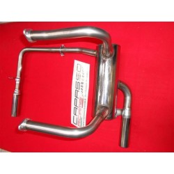 MARMITTA FIAT 500 A 2 USCITE ACCIAIO INOX