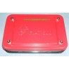 filtro carburatore rosso con logo abarth