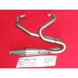 MARMITTA ACCIAIO INOX COMPETIZIONE SCARICO LIBERO FIAT 126 