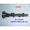 ALBERO CAMMES  FASSATO IN ACCIAIO FIAT 500 126 
