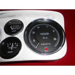 CRUSCOTTO FIAT 500  MODELLO ORIGINALE 595 ABARTH  CON STRUMENTAZIONE JEGER