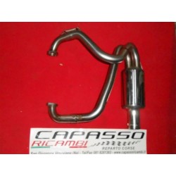 MARMITTA ACCIAIO CON BARILOTTO CORTO FIAT 500