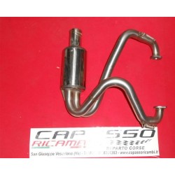 MARMITTA ACCIAIO CON BARILOTTO CORTO FIAT 500