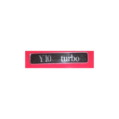SCRITTA   Y10 TURBO